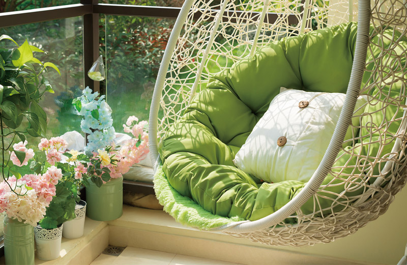 陽台情境示意圖