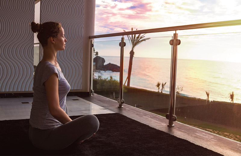 陽台情境示意圖